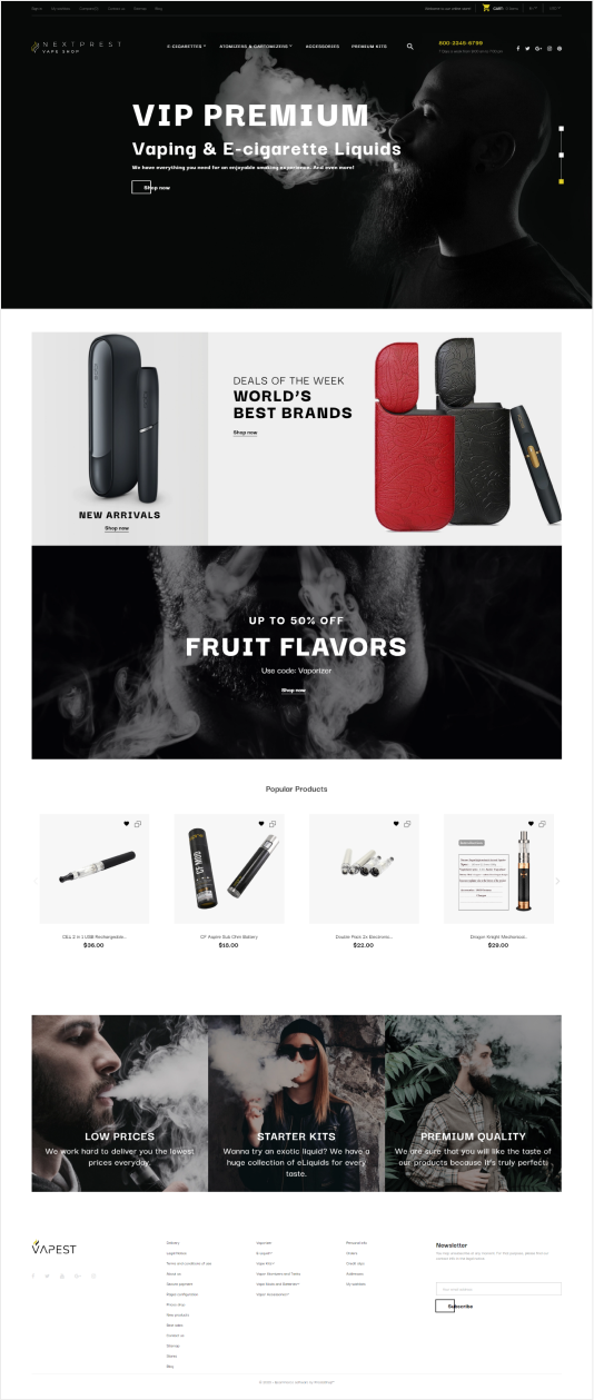 NextPrest Vape Store